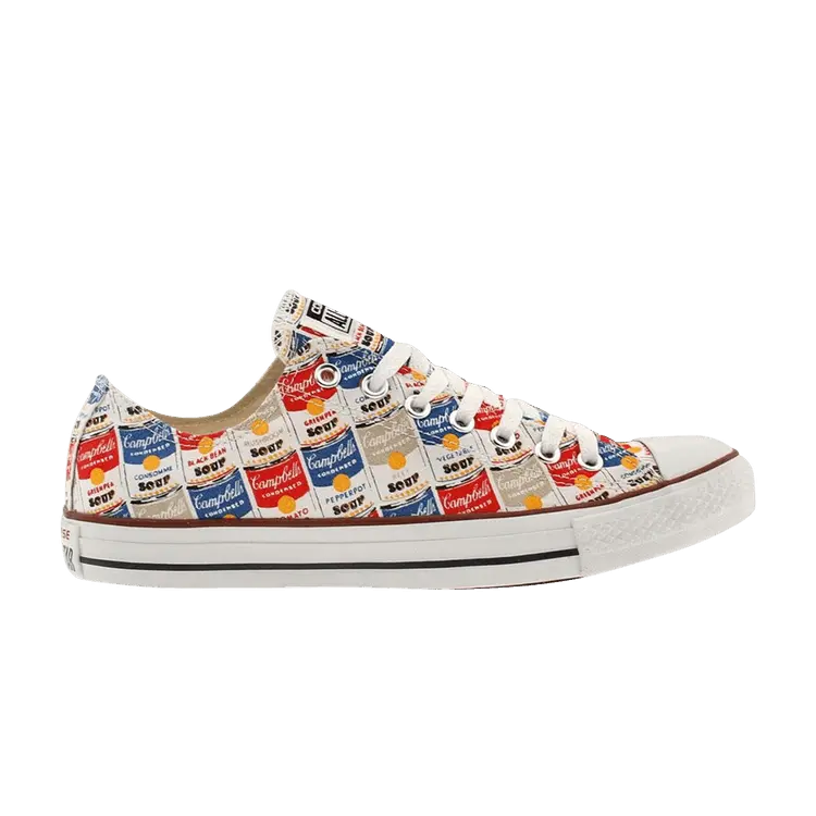 Кроссовки Converse Andy Warhol x Chuck Taylor All Star Low Ox, Campbells Soup
Кроссовки Converse Andy Warhol x Chuck Taylor All Star Low Ox, Campbells Soup