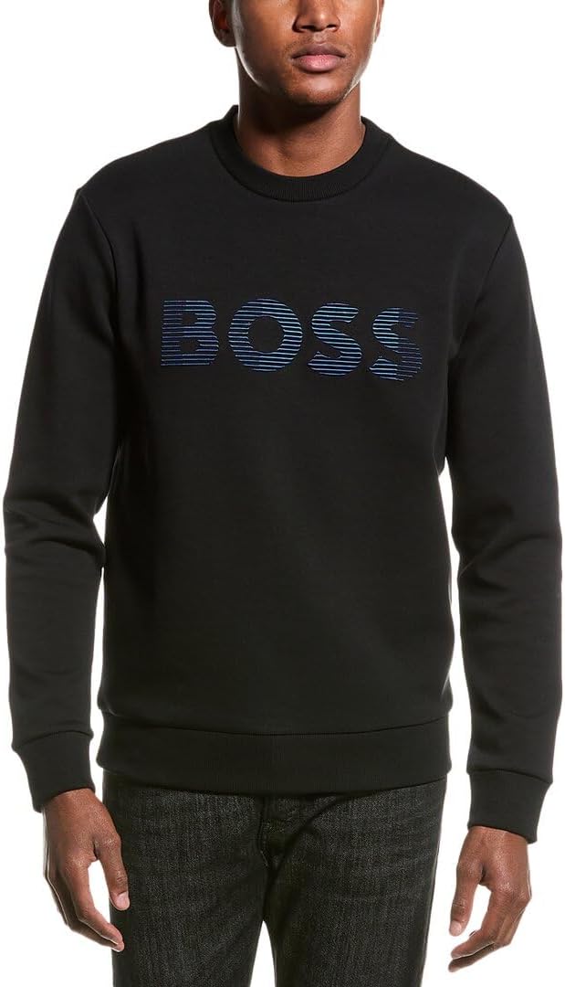 BOSS мужской свитшот с логотипом Line, Black Soil
BOSS мужской свитшот с логотипом Line, Black Soil