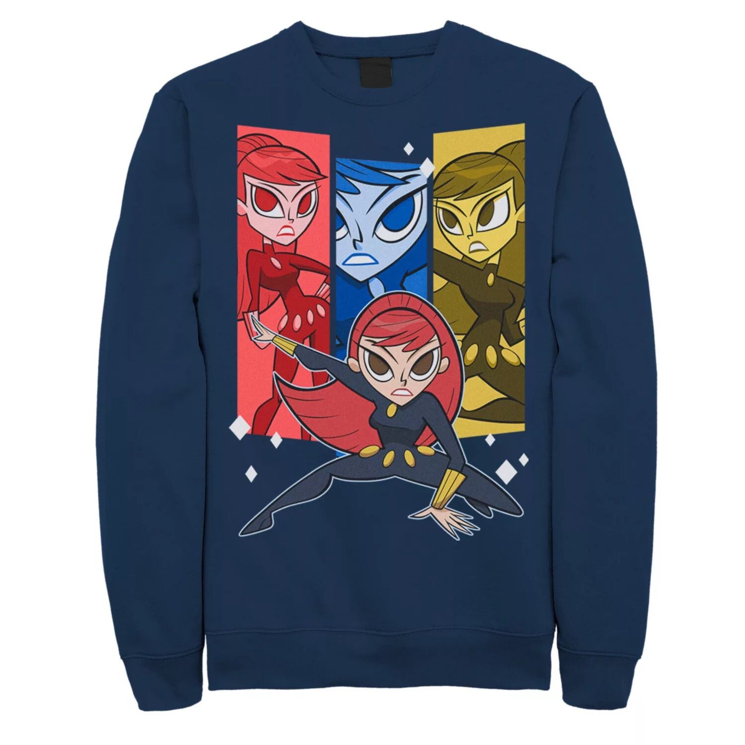 Мужская футболка Black Widow Action Stance с красочными портретными панелями Marvel
Мужская футболка Black Widow Action Stance с красочными портретными панелями Marvel