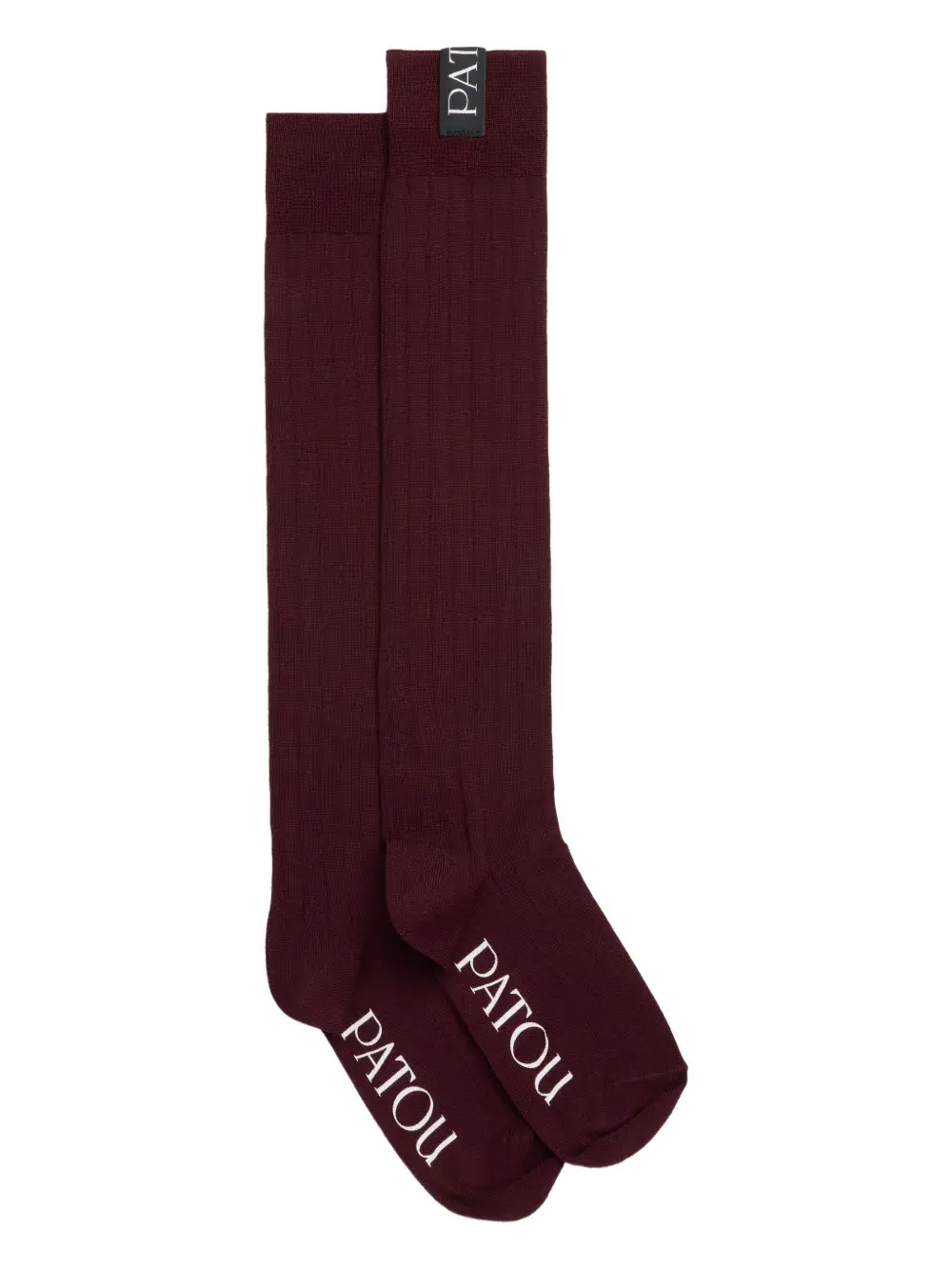 Гольфы в рубчик PATOU, красный
Гольфы в рубчик PATOU, красный