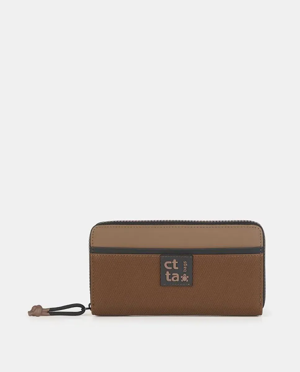 Кошелек на молнии Caminatta, коричневый
Кошелек на молнии Caminatta, коричневый
