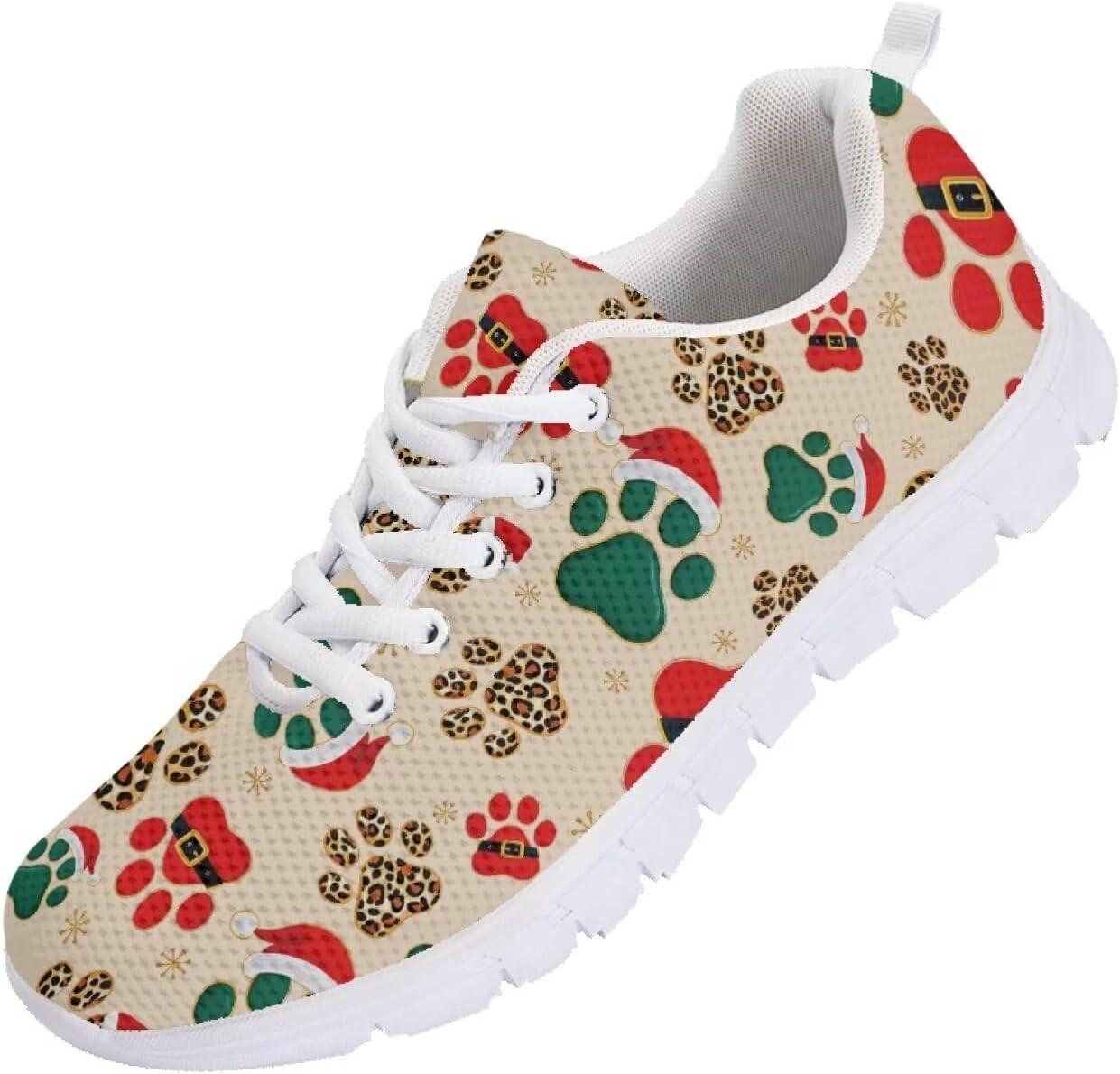 Мужские кроссовки Funnydude Funny Print для осенних прогулок, удобные с дышащей сеткой, Christmas Dog Paws
Мужские кроссовки Funnydude Funny Print для осенних прогулок, удобные с дышащей сеткой, Christmas Dog Paws