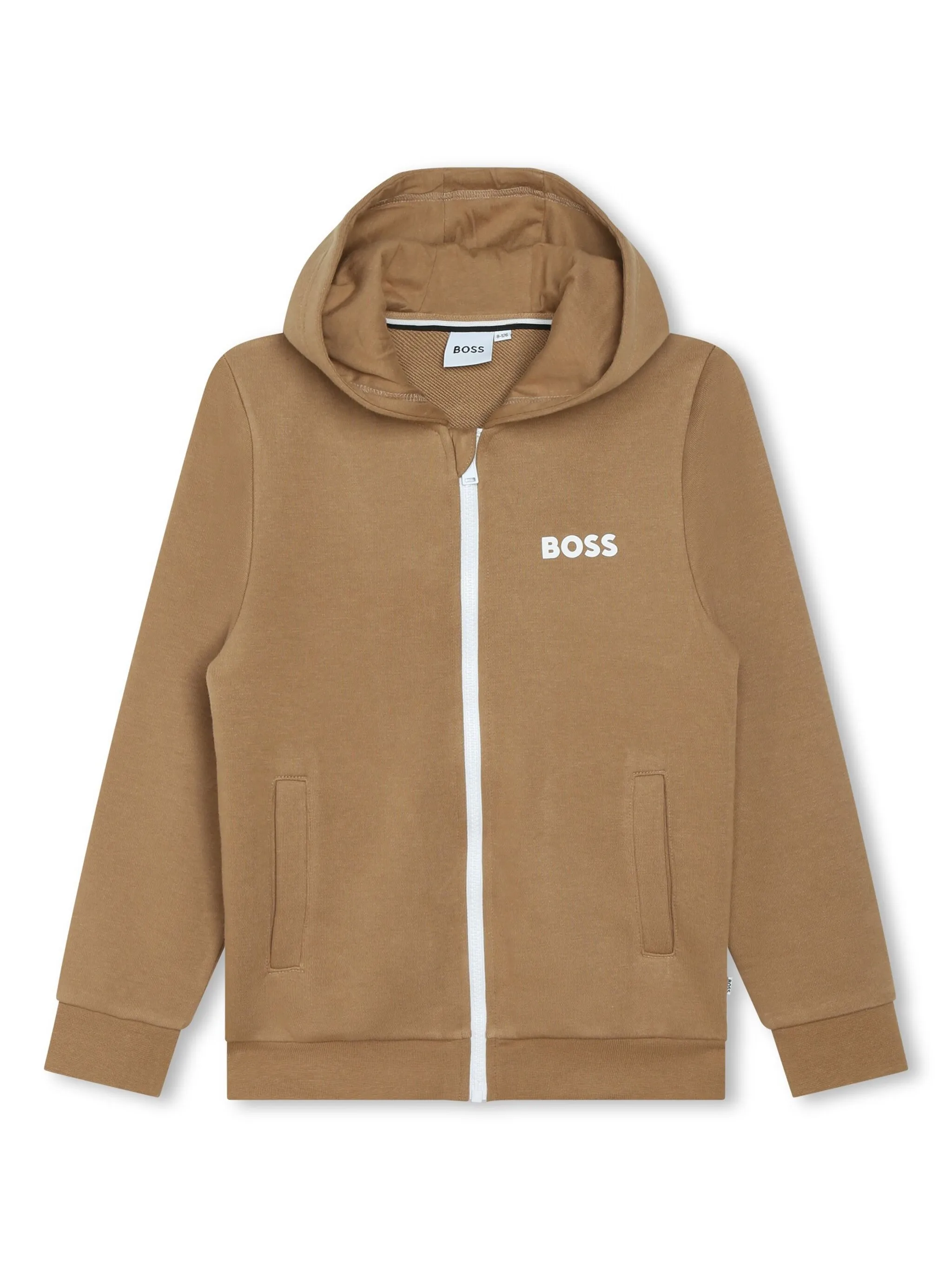 Толстовка с капюшоном и логотипом Boss Kidswear, нейтральный
Толстовка с капюшоном и логотипом Boss Kidswear, нейтральный