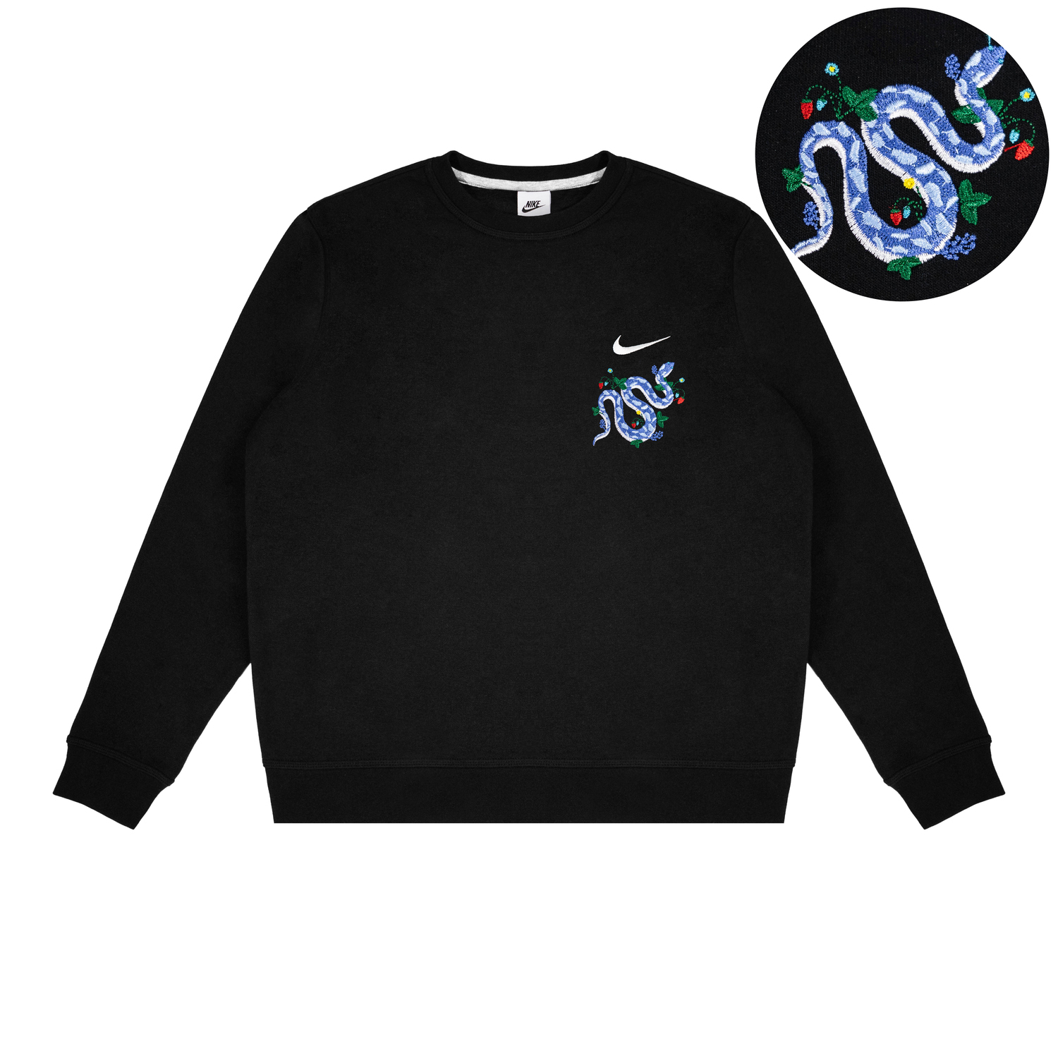 Фантазийный свитшот унисекс черный Nike
Фантазийный свитшот унисекс черный Nike