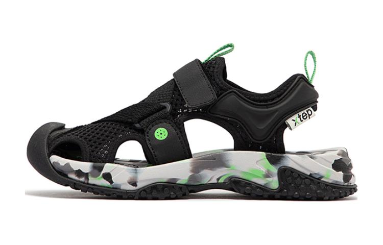 XTEP Спортивные сандалии черно-серые подростковые
XTEP Спортивные сандалии черно-серые подростковые