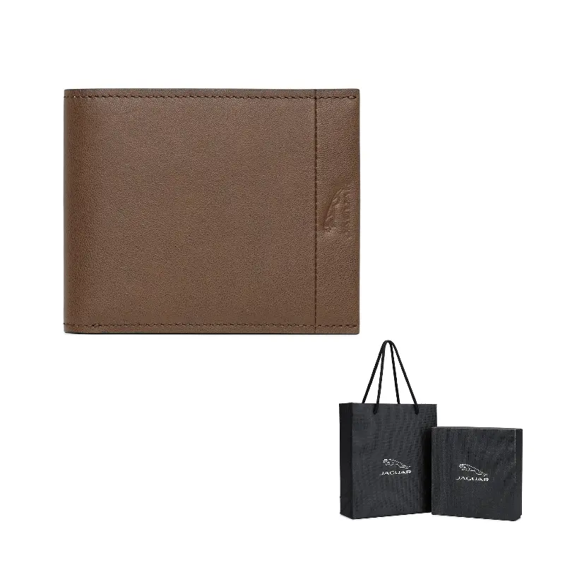 JAGUAR Кожаный бумажник для мужчин с билетодержателем и картхолдером, Coffee
JAGUAR Кожаный бумажник для мужчин с билетодержателем и картхолдером, Coffee