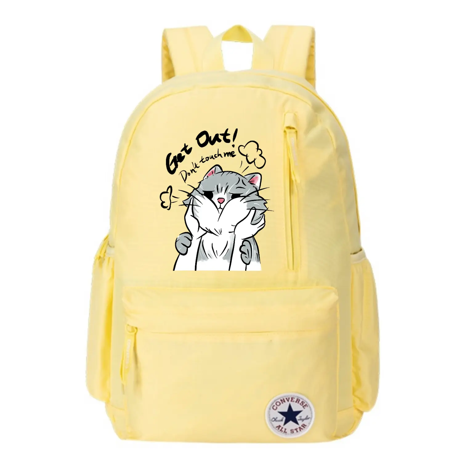 Converse Полиэстеровый рюкзак унисекс яично-желтый, Cute Cat
Converse Полиэстеровый рюкзак унисекс яично-желтый, Cute Cat