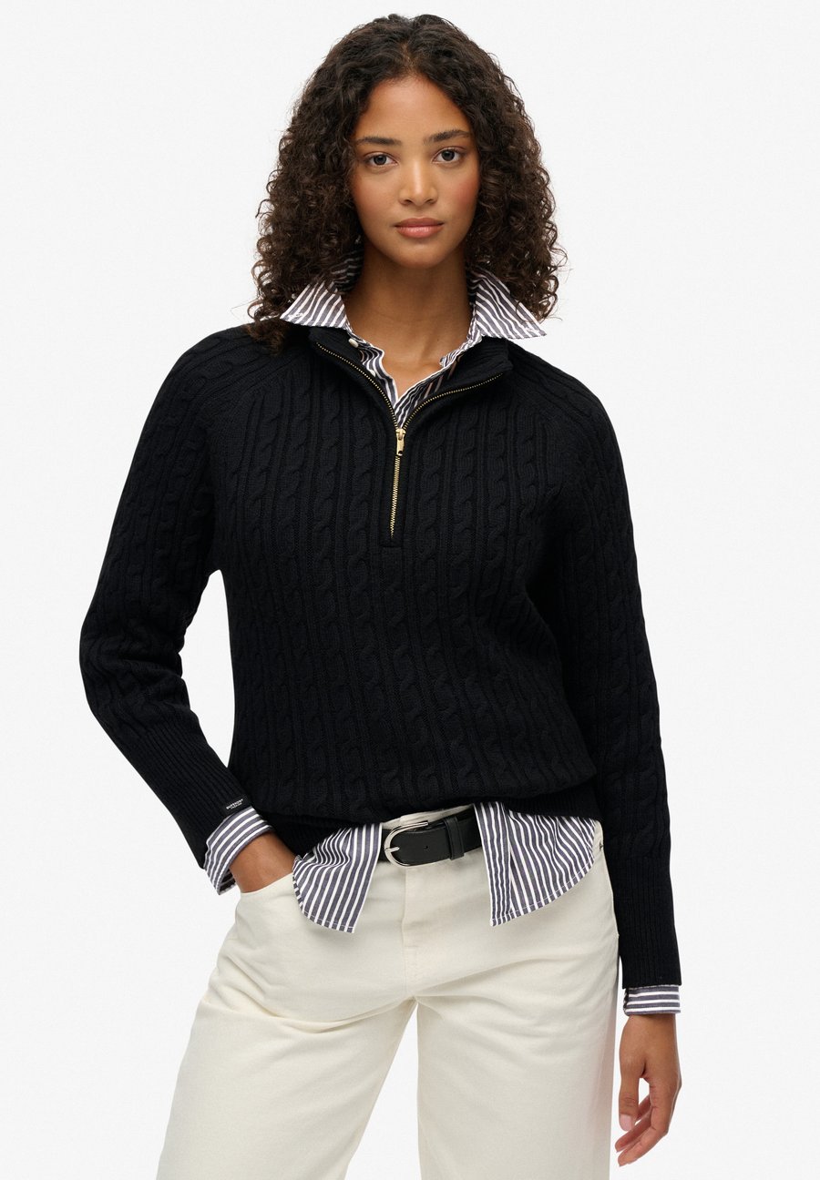 Джемпер Superdry & Co BRUSHED CABLE, Black
Джемпер Superdry & Co BRUSHED CABLE, Black