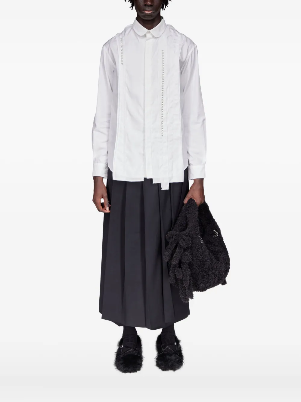 Рубашка со швами Simone Rocha, белый
Рубашка со швами Simone Rocha, белый