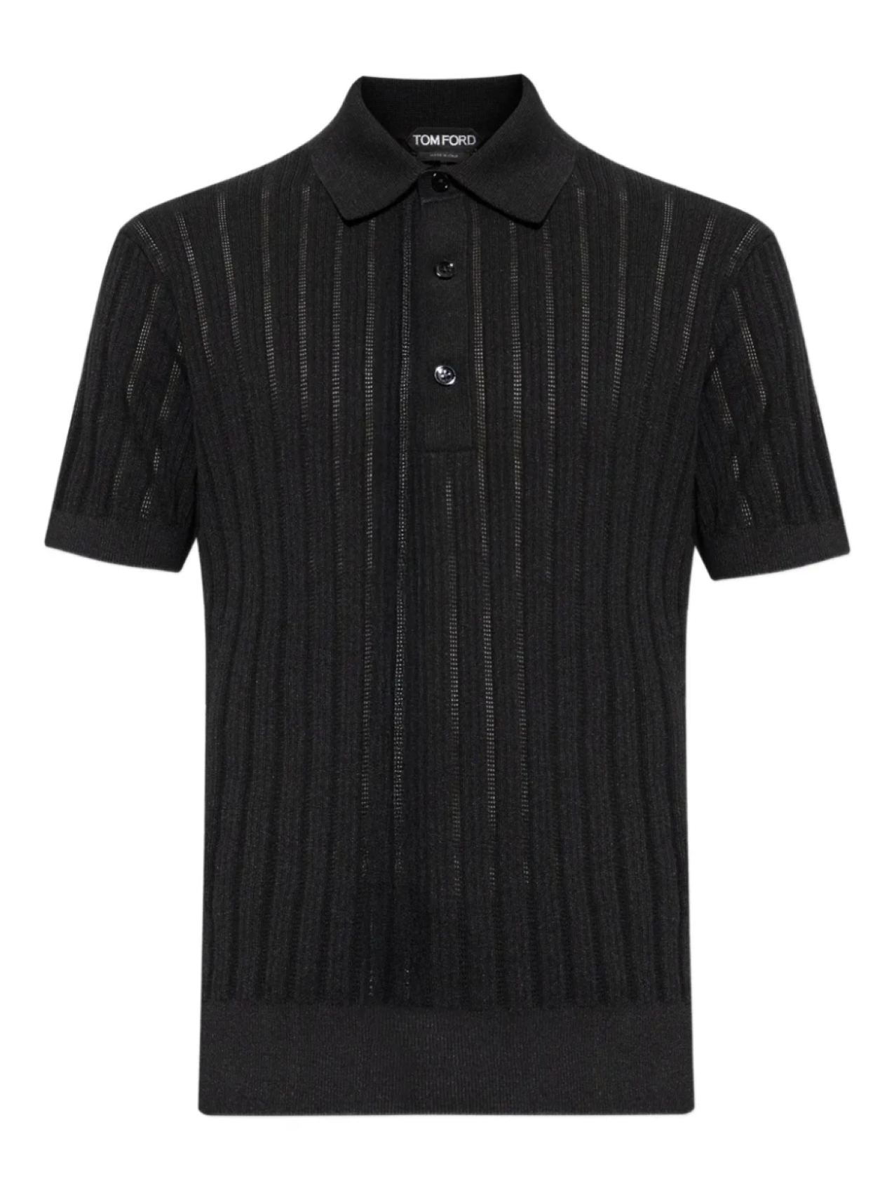 Хлопковая рубашка-поло TOM FORD, черный
Хлопковая рубашка-поло TOM FORD, черный