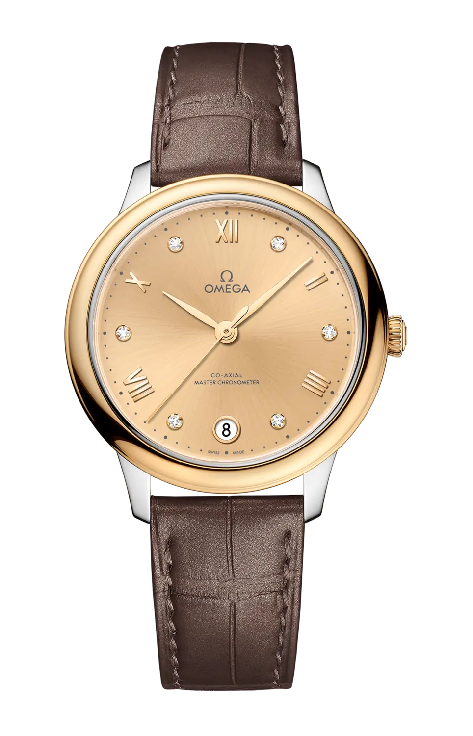 Часы Omega De ville prestige co‑axial master chronometer с желтым золотом 34 мм
Часы Omega De ville prestige co‑axial master chronometer с желтым золотом 34 мм