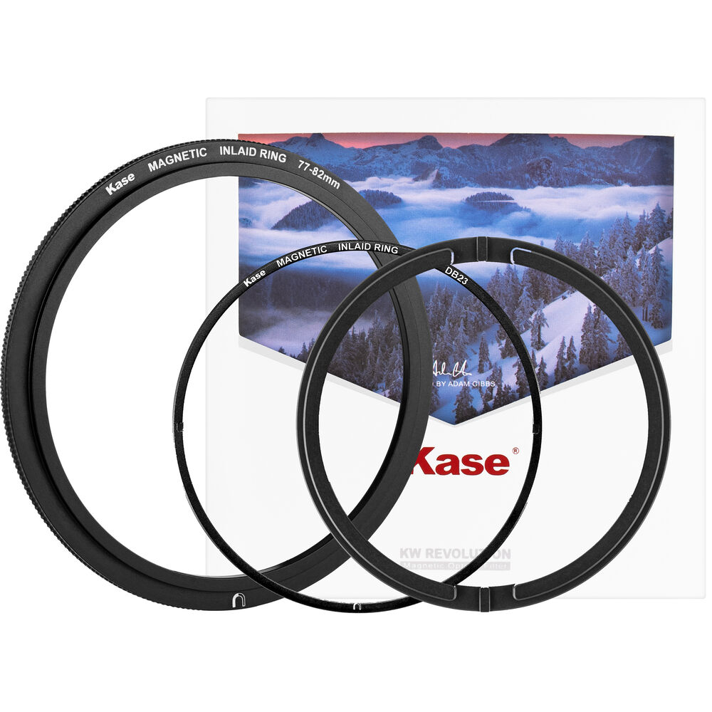 Kase Wolverine Revolution Magnetic Step-Up Ring Kit 1141091016W
Kase Wolverine Revolution Magnetic Step-Up Ring Kit 1141091016W