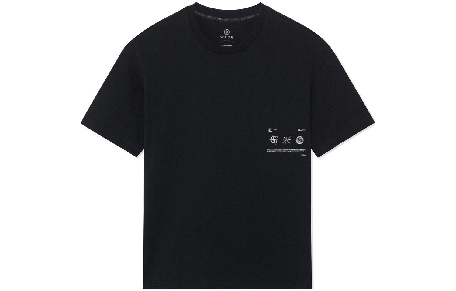 Футболка Wade Collection унисекс, черная Lining, черный
Футболка Wade Collection унисекс, черная Lining, черный