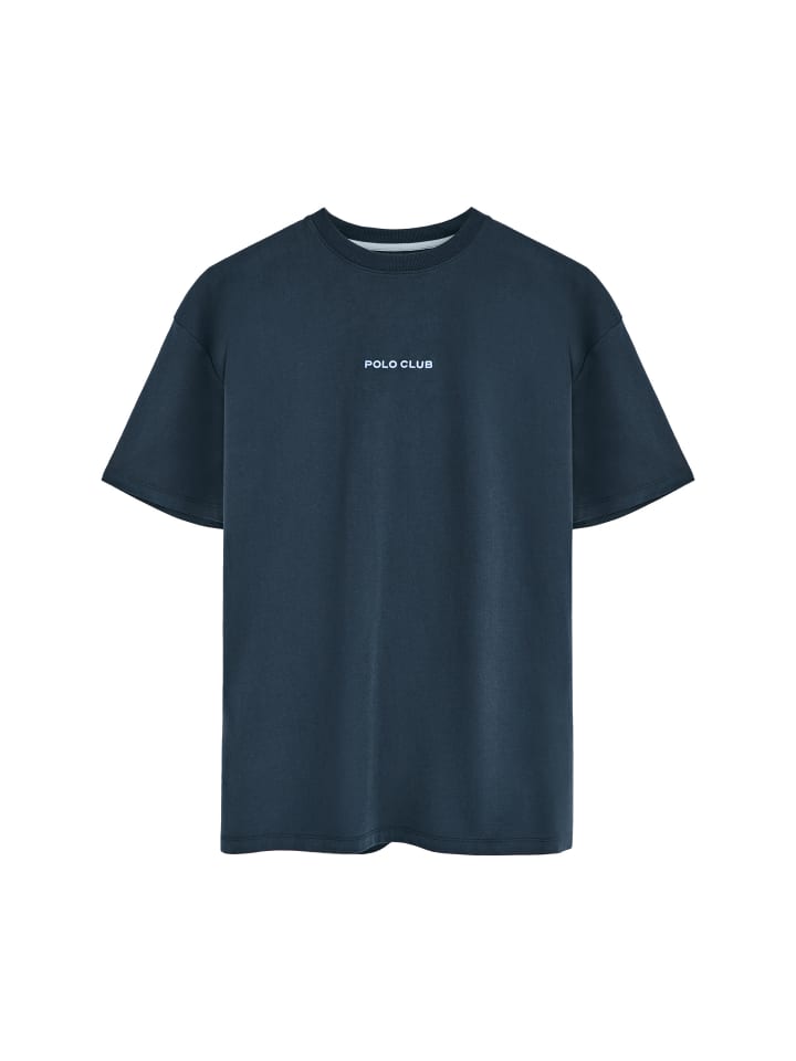 Футболка темно-синего цвета Polo Club
Футболка темно-синего цвета Polo Club