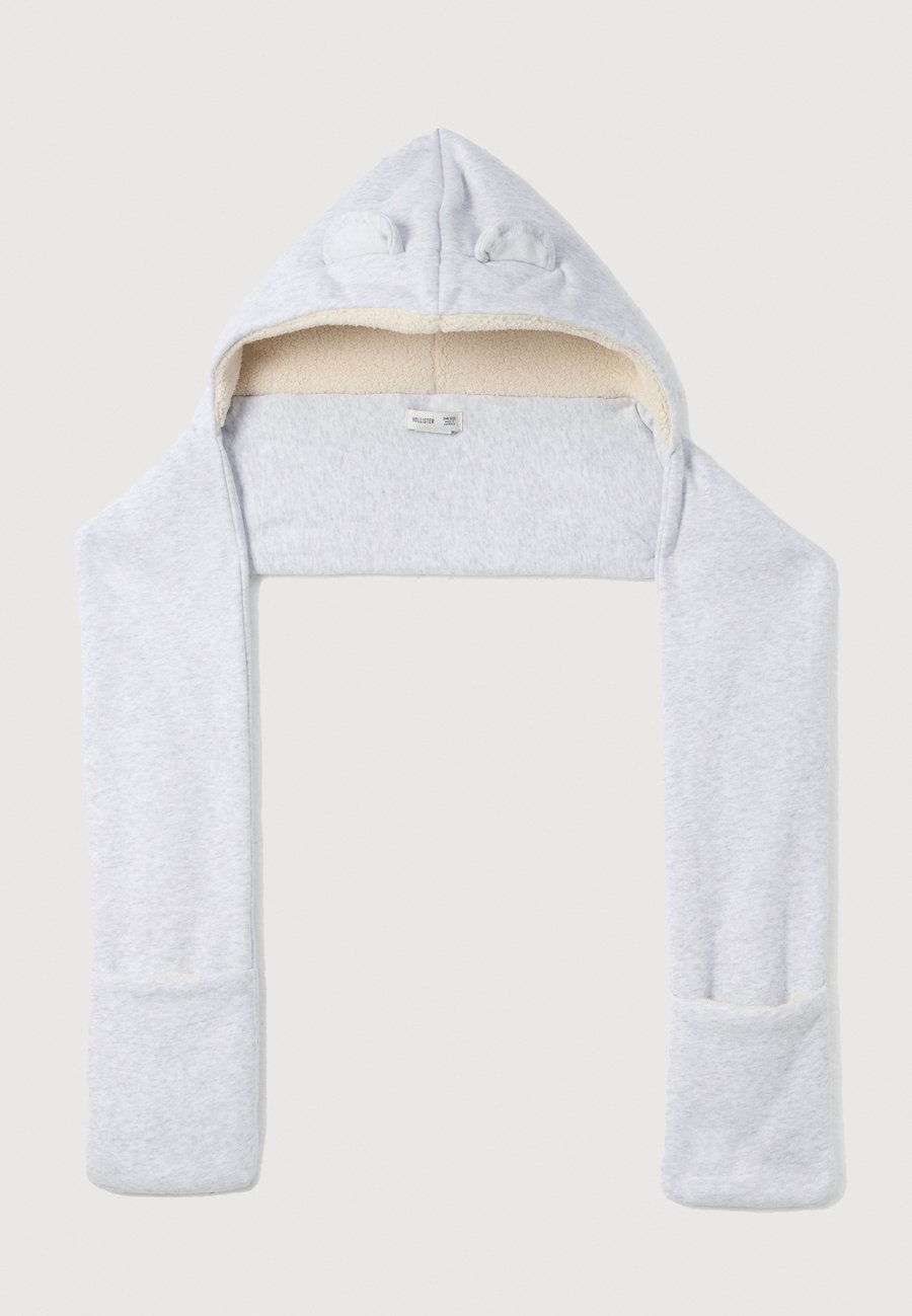 Шапка Hollister Co. FEEL GOOD FLEECE BEAR HOODIE SCARF, Light Grey
Шапка Hollister Co. FEEL GOOD FLEECE BEAR HOODIE SCARF, Light Grey
