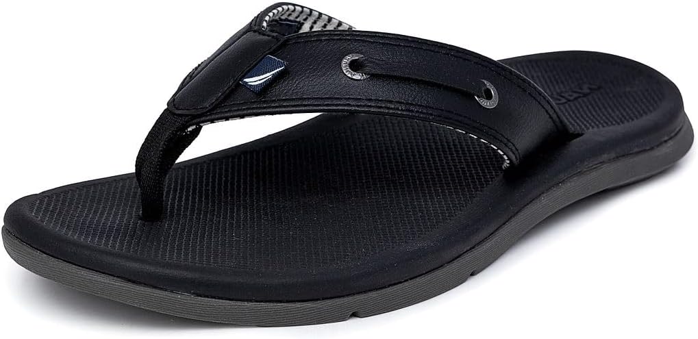 Мужские шлепанцы Nautica, пляжные сандалии, босоножки для лодки, водные тапочки, Black-casted
Мужские шлепанцы Nautica, пляжные сандалии, босоножки для лодки, водные тапочки, Black-casted