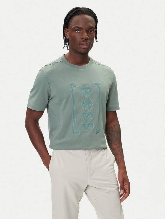 Футболка relaxed fit Iconic TL 50543905 Boss, зеленый
Футболка relaxed fit Iconic TL 50543905 Boss, зеленый