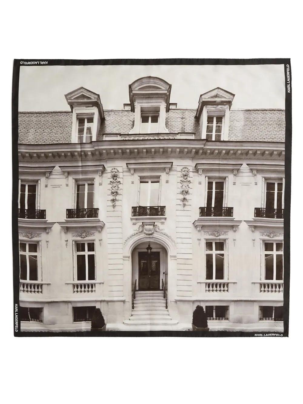 Шелковый платок с принтом Maison Karl Lagerfeld, нейтральный
Шелковый платок с принтом Maison Karl Lagerfeld, нейтральный