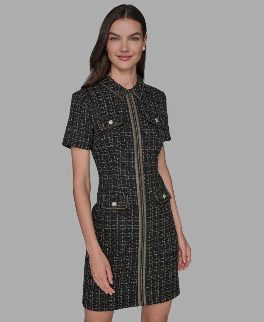 Женское платье с воротником KARL LAGERFELD PARIS, Black/Gold multi
Женское платье с воротником KARL LAGERFELD PARIS, Black/Gold multi