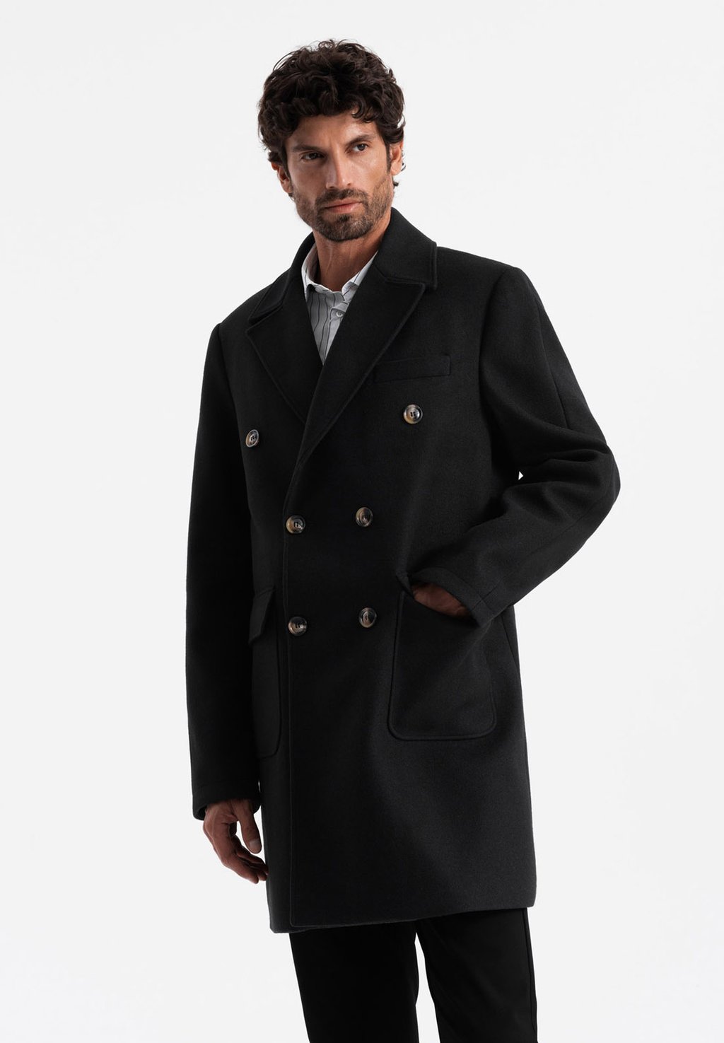 Короткое пальто OVER Ombre, черный
Короткое пальто OVER Ombre, черный