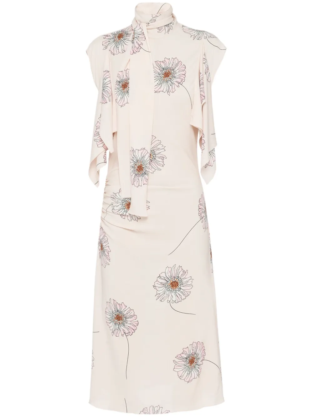 Платье миди Cameo с принтом Prada, нейтральный
Платье миди Cameo с принтом Prada, нейтральный