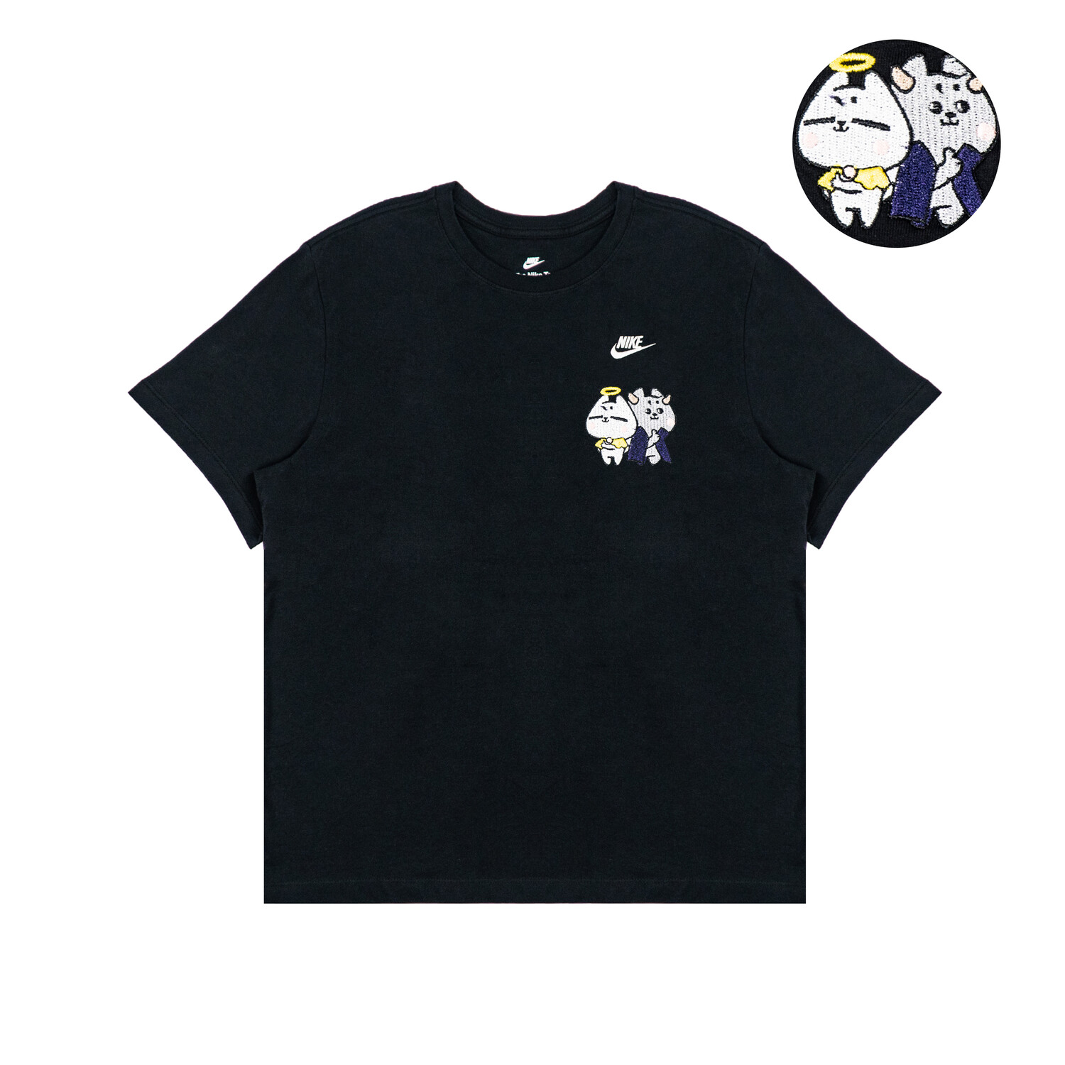 Футболка унисекс черная Nike, черный
Футболка унисекс черная Nike, черный