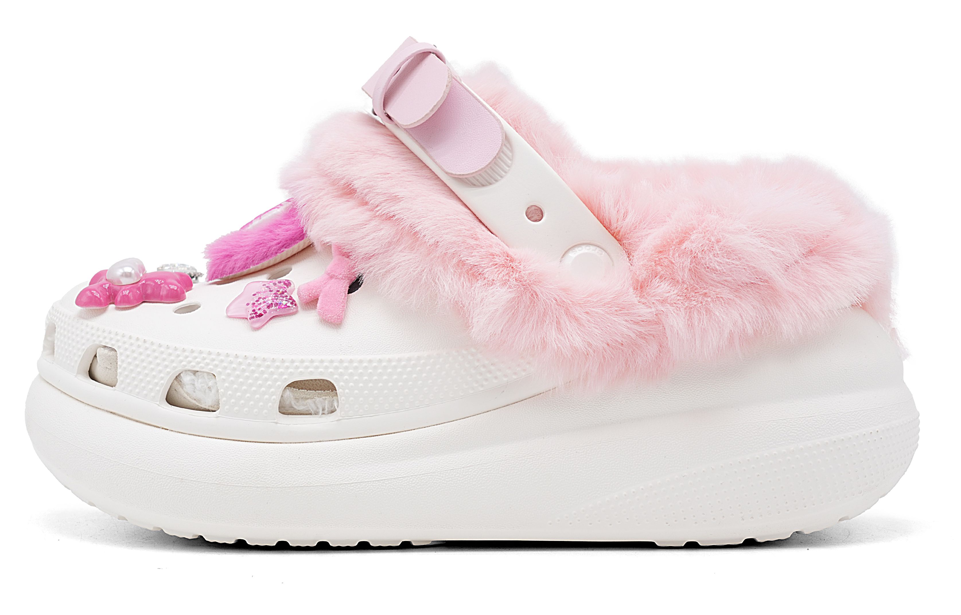 Классические кроки Peach Joyful Clogs Unisex Crocs, белый/розовый
Классические кроки Peach Joyful Clogs Unisex Crocs, белый/розовый