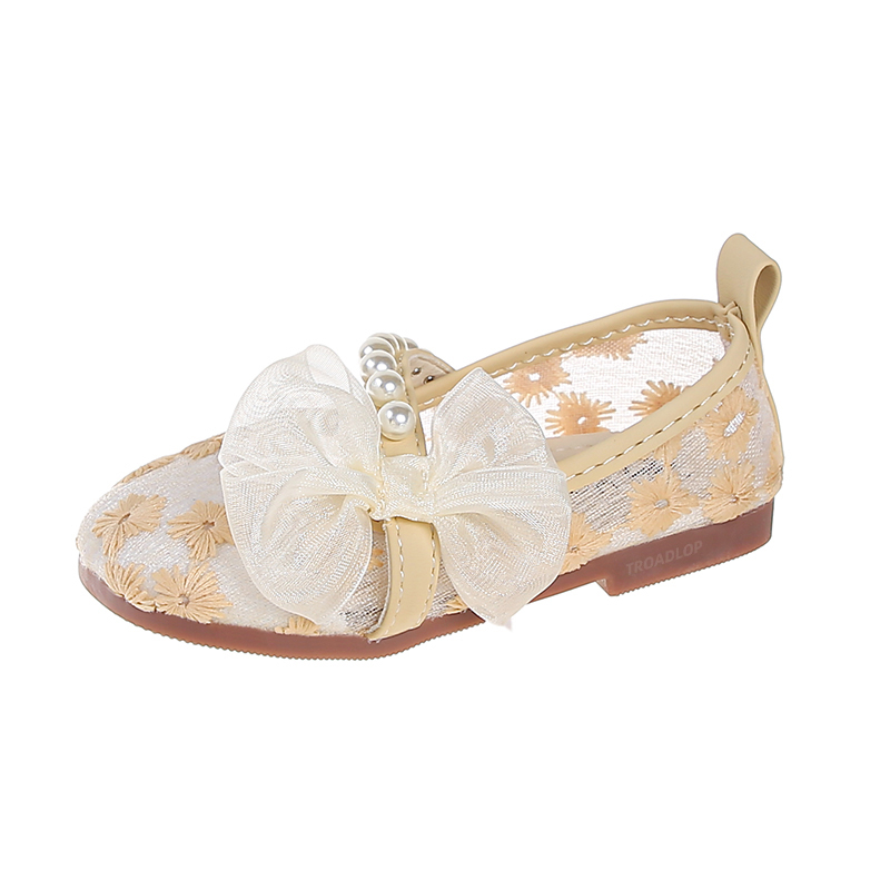 Противоскользящие износостойкие детские сандалии для детей TROADLOP, экрю 
Противоскользящие износостойкие детские сандалии для детей TROADLOP, экрю