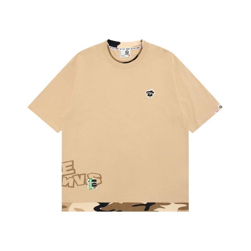 Футболка *A Bathing APE с камуфляжными вставками Aape, коричневый
Футболка *A Bathing APE с камуфляжными вставками Aape, коричневый