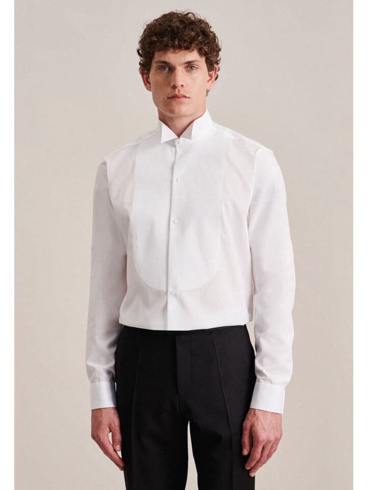 Рубашка Seidensticker Smokinghemd Regular, белый
Рубашка Seidensticker Smokinghemd Regular, белый