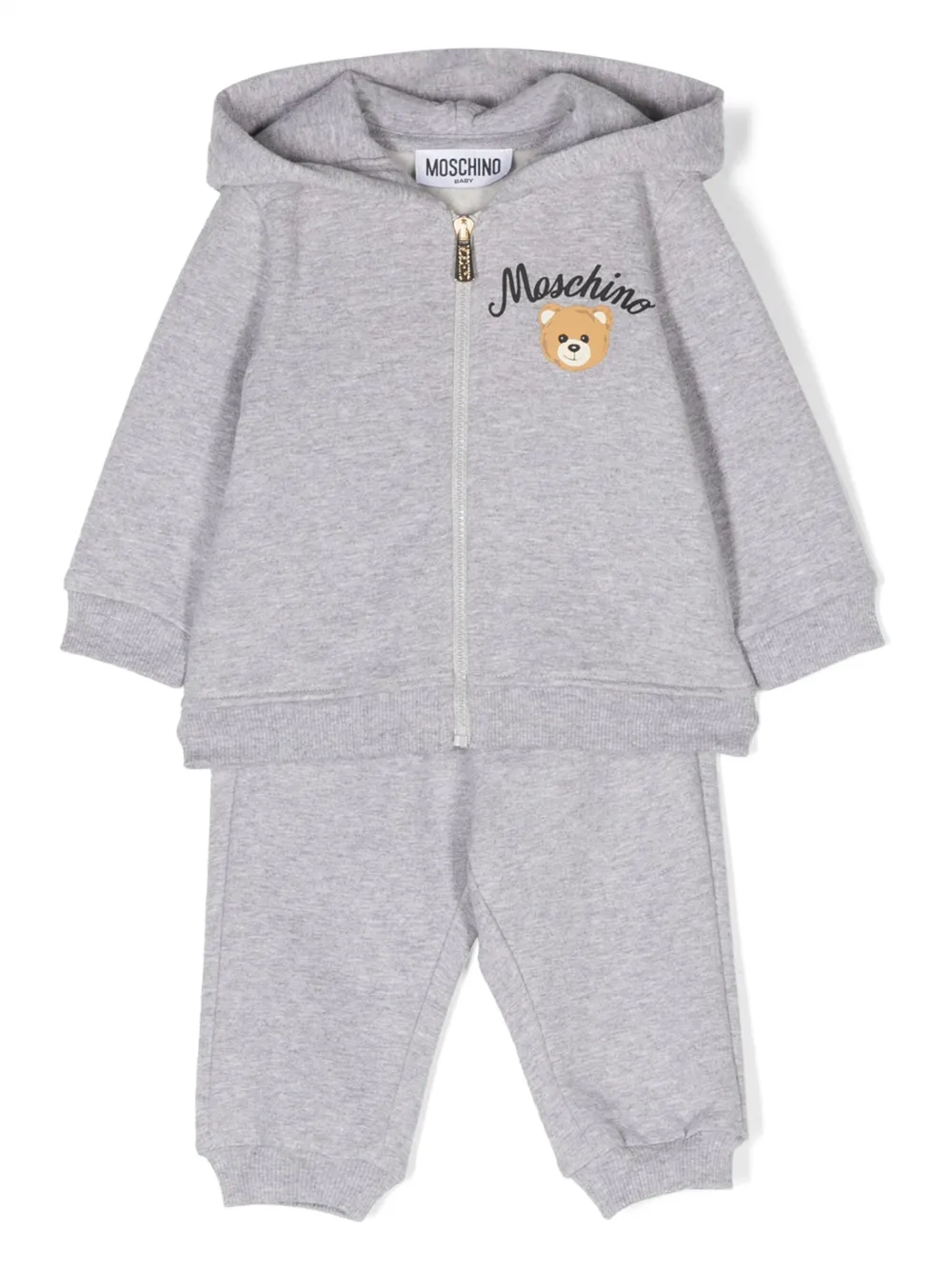 Спортивный костюм с принтом Teddy Bear Moschino Kids, серый
Спортивный костюм с принтом Teddy Bear Moschino Kids, серый