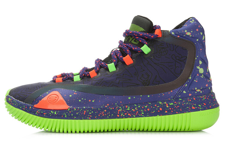 Баскетбольные кроссовки унисекс с высоким верхом фиолетовые/зеленые Lining
Баскетбольные кроссовки унисекс с высоким верхом фиолетовые/зеленые Lining