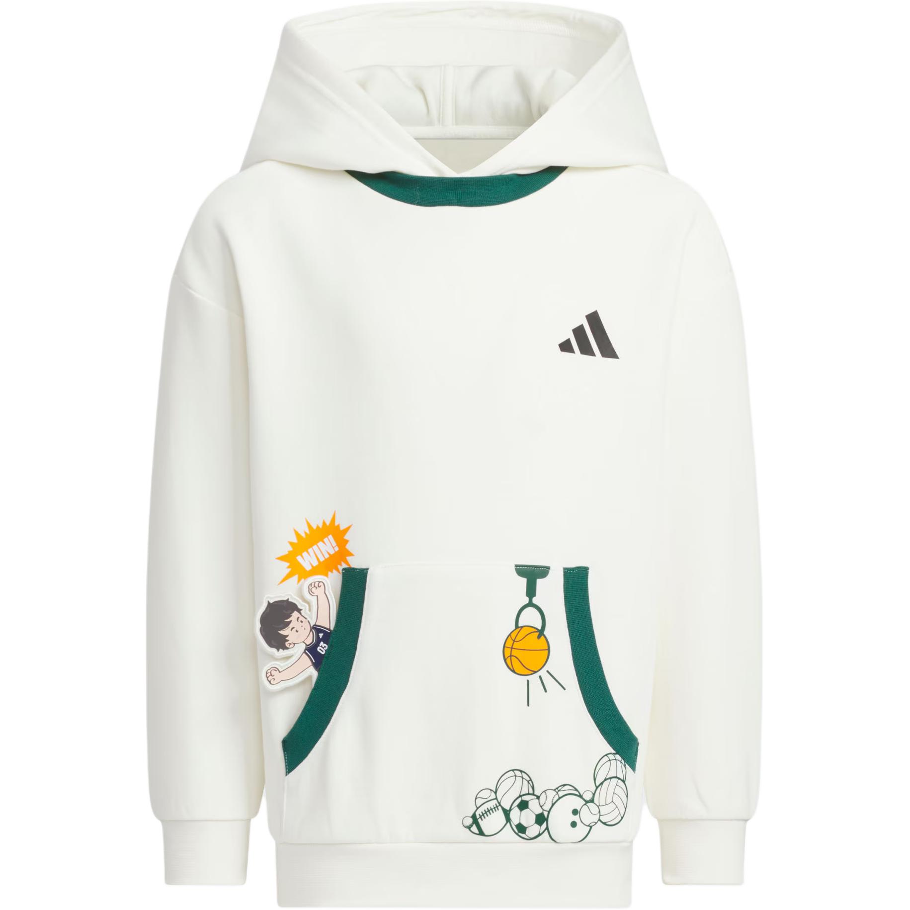 Adidas Свитшот GRAPHIC Jade White/Forest Green для детей 3-7 лет
Adidas Свитшот GRAPHIC Jade White/Forest Green для детей 3-7 лет