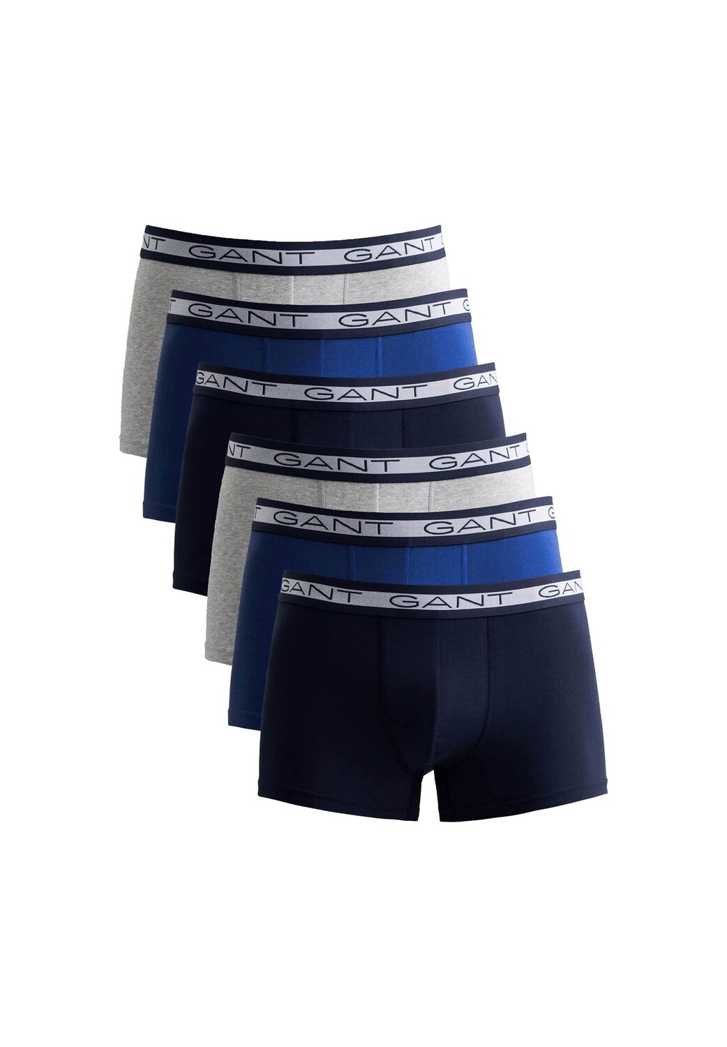 Мужские боксеры, 6 шт. - BASIC TRUNKS 6-PACK, хлопок стрейч, однотонные GANT, серый
Мужские боксеры, 6 шт. - BASIC TRUNKS 6-PACK, хлопок стрейч, однотонные GANT, серый