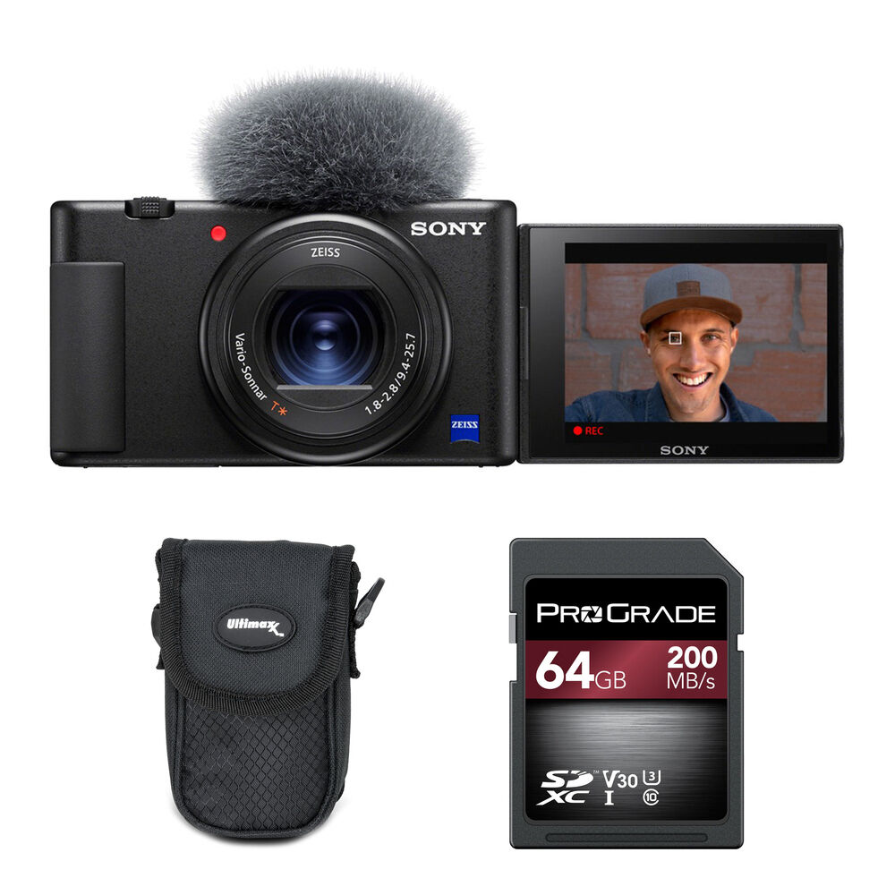 Цифровая камера Sony ZV-1 Digital Camera with Accessory Kit (Black)
Цифровая камера Sony ZV-1 Digital Camera with Accessory Kit (Black)