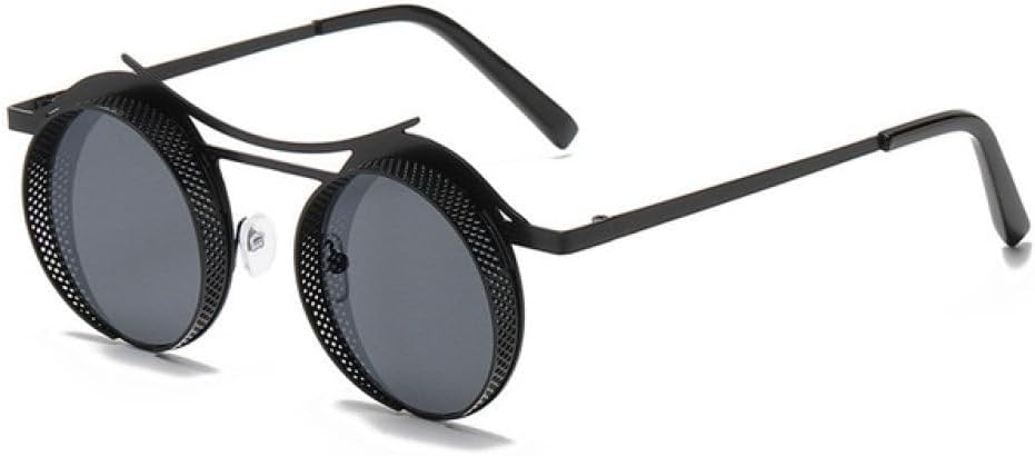 Круглые солнцезащитные очки в стиле стимпанк для женщин и мужчин, с металлической сеткой, с индивидуальным дизайном, женские очки-маска с защитой от УФ-излучения UV400 WNCKSQ, C1black-black
Круглые солнцезащитные очки в стиле стимпанк для женщин и мужчин, с металлической сеткой, с индивидуальным дизайном, женские очки-маска с защитой от УФ-излучения UV400 WNCKSQ, C1black-black