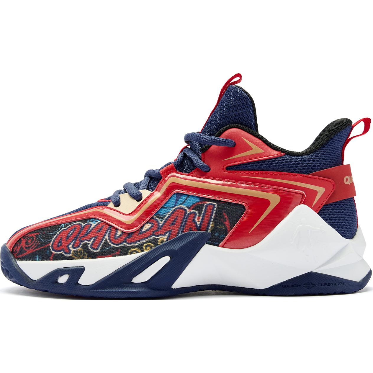 Детские баскетбольные кроссовки с противоскользящим износостойким верхом QIAODAN, синий/красный
Детские баскетбольные кроссовки с противоскользящим износостойким верхом QIAODAN, синий/красный