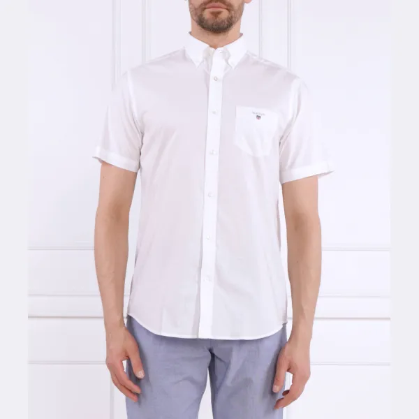 Рубашка обычного кроя Reg из сукна SS BD Gant, белый
Рубашка обычного кроя Reg из сукна SS BD Gant, белый