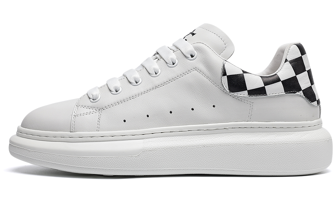 Стильные скейтерские кроссовки мужские бело-черные TRUMPPIPE 
Стильные скейтерские кроссовки мужские бело-черные TRUMPPIPE