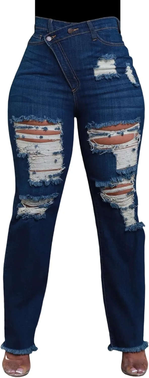 HugeNice женские джинсы широкие casual mid rise stretchy straight leg
HugeNice женские джинсы широкие casual mid rise stretchy straight leg