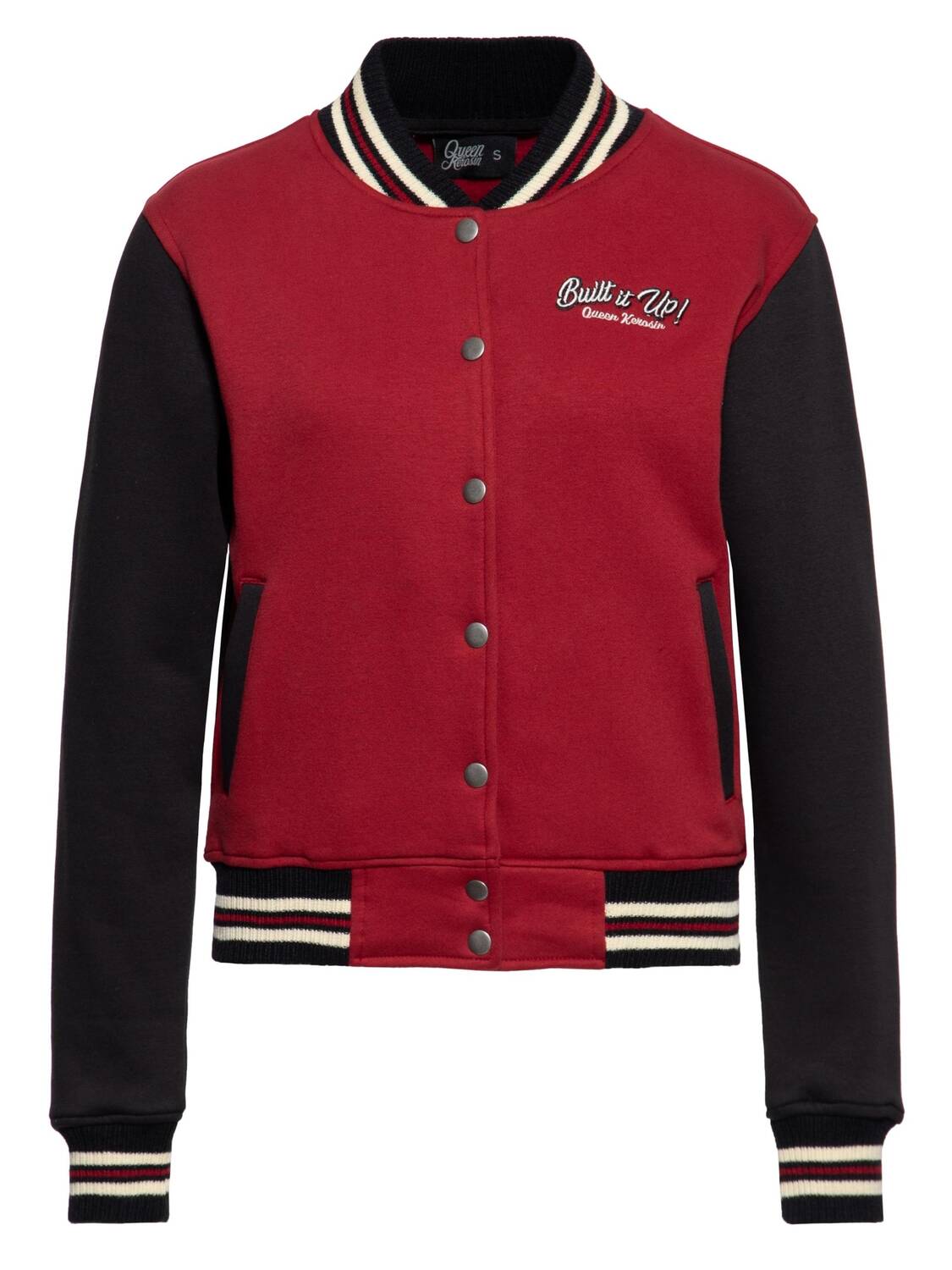 Queen Kerosin Красный худи на молнии 'Built it up!'
Queen Kerosin Красный худи на молнии 'Built it up!'