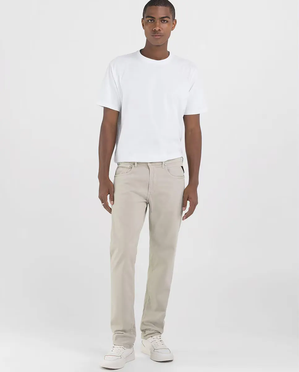 Простые мужские брюки с пятью карманами Replay, серый
Простые мужские брюки с пятью карманами Replay, серый