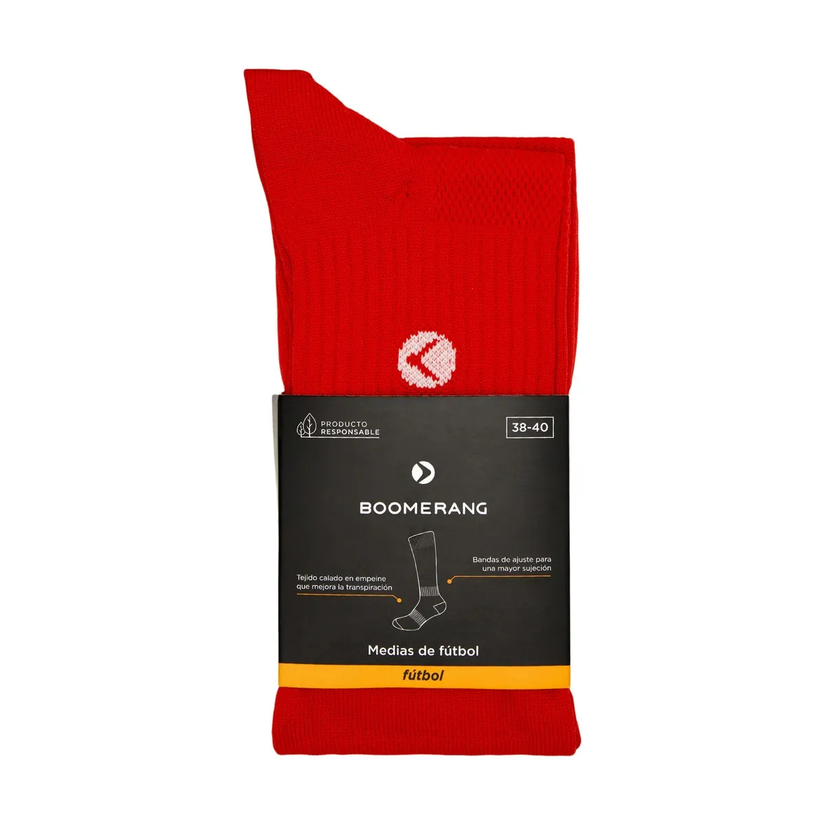 Футбольные носки унисекс Boomerang, красный
Футбольные носки унисекс Boomerang, красный