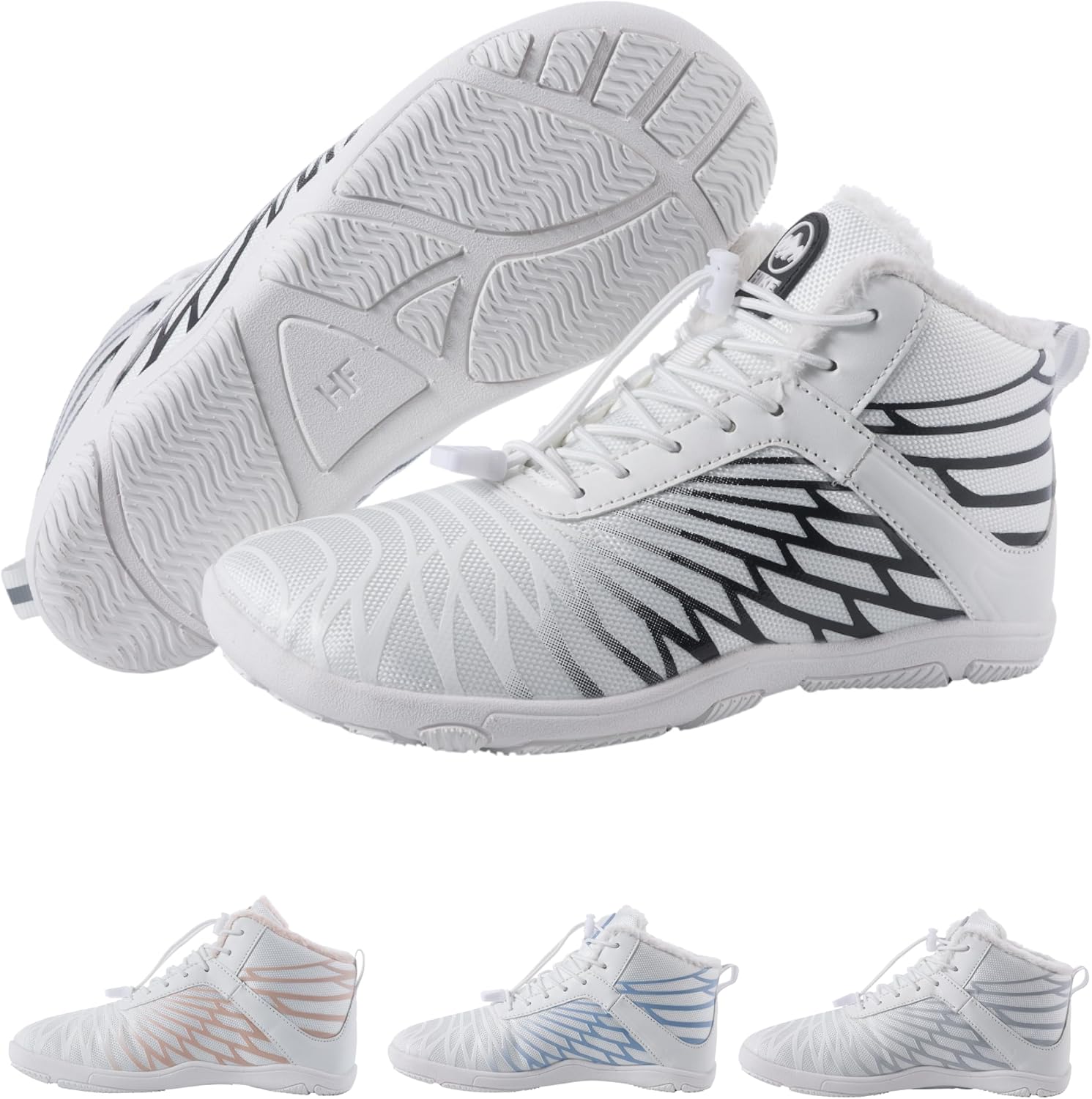 Зимние ботинки для походов Hike Footwear HF Barefoot - Эргономичные поддерживающие зимние ботинки для походов, подошва с нулевым перепадом, широкая носочная часть, инновационный дизайн, унисекс, белый/черный
Зимние ботинки для походов Hike Footwear HF Barefoot - Эргономичные поддерживающие зимние ботинки для походов, подошва с нулевым перепадом, широкая носочная часть, инновационный дизайн, унисекс, белый/черный