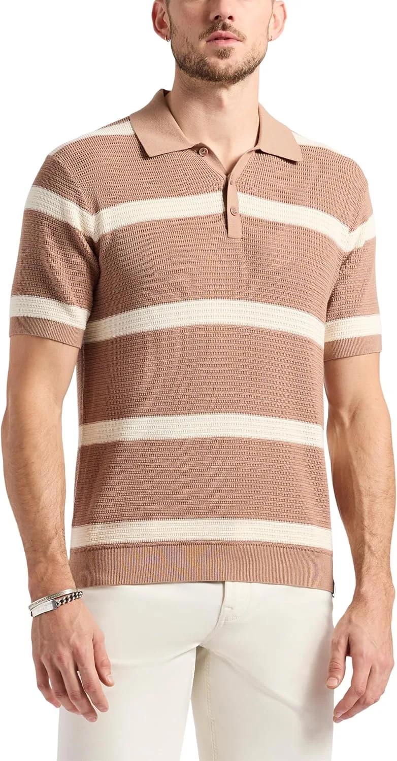 Мужской короткий рукав свитер-поло Buffalo David Bitton
Мужской короткий рукав свитер-поло Buffalo David Bitton