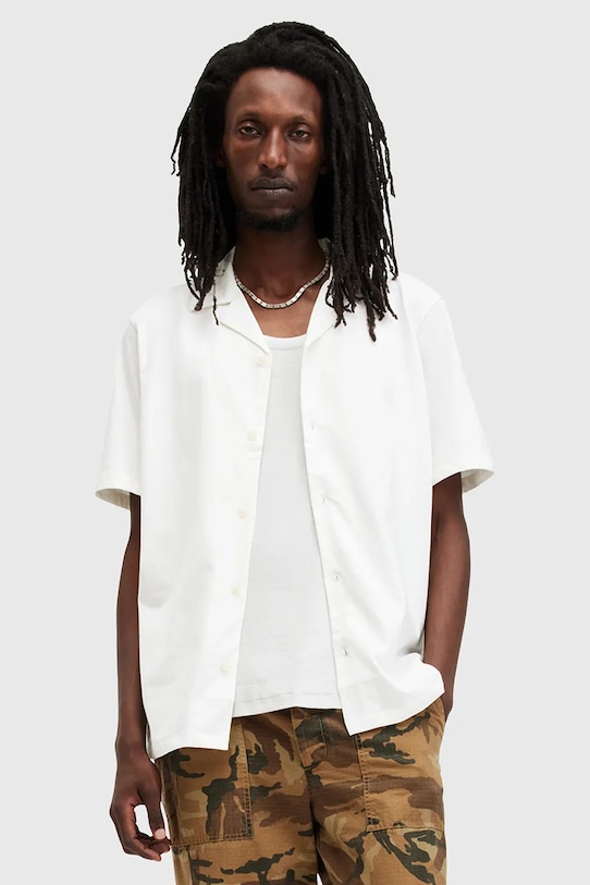 Хлопковая рубашка HUDSON Allsaints, белый
Хлопковая рубашка HUDSON Allsaints, белый