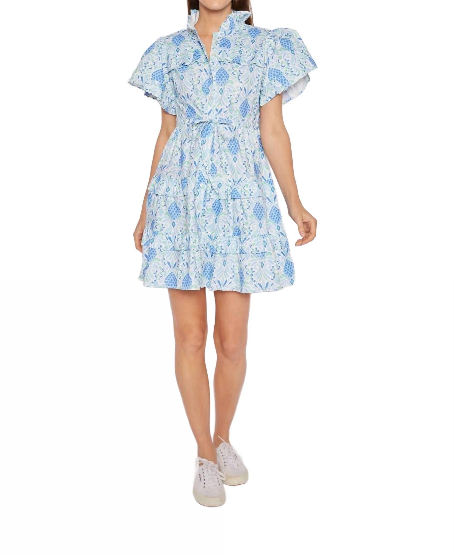 Платье-рубашка с поясом в синем цвете Sail to Sable
Платье-рубашка с поясом в синем цвете Sail to Sable