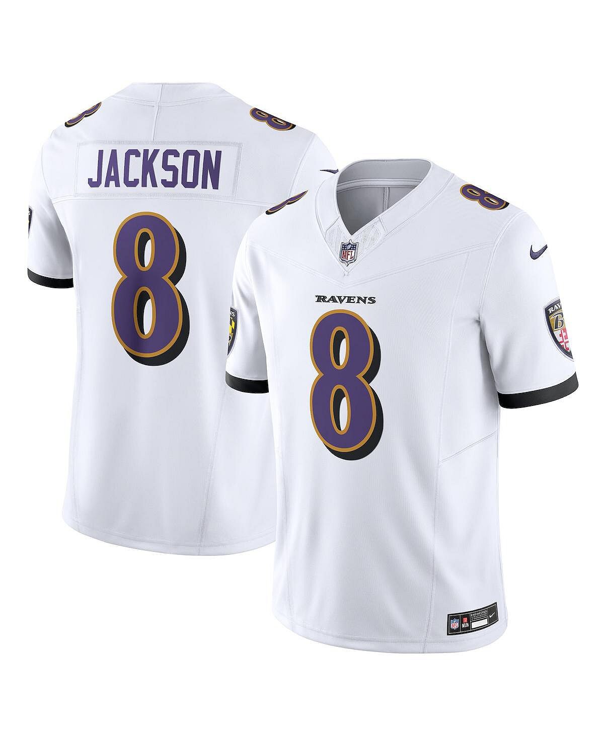 Мужские кроссовки Lamar Jackson White Baltimore Ravens Vapor F.U.S.E. Ограниченный Джерси Nike
Мужские кроссовки Lamar Jackson White Baltimore Ravens Vapor F.U.S.E. Ограниченный Джерси Nike