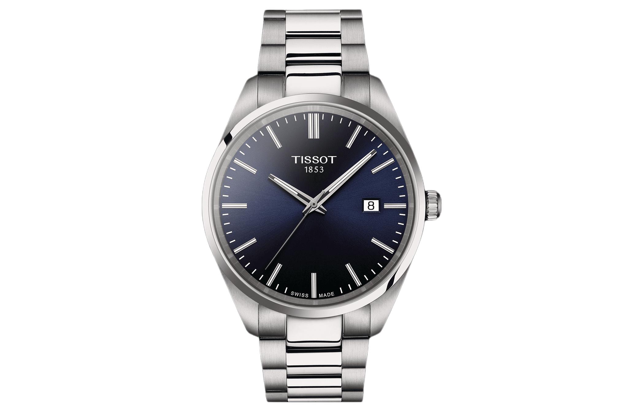 TISSOT Часы PR100 Collection Quartz Movement Men's Watch Watch 40mm Blue Dial Stainless Steel Case Stainless Steel Strap, Blue Dial
TISSOT Часы PR100 Collection Quartz Movement Men's Watch Watch 40mm Blue Dial Stainless Steel Case Stainless Steel Strap, Blue Dial