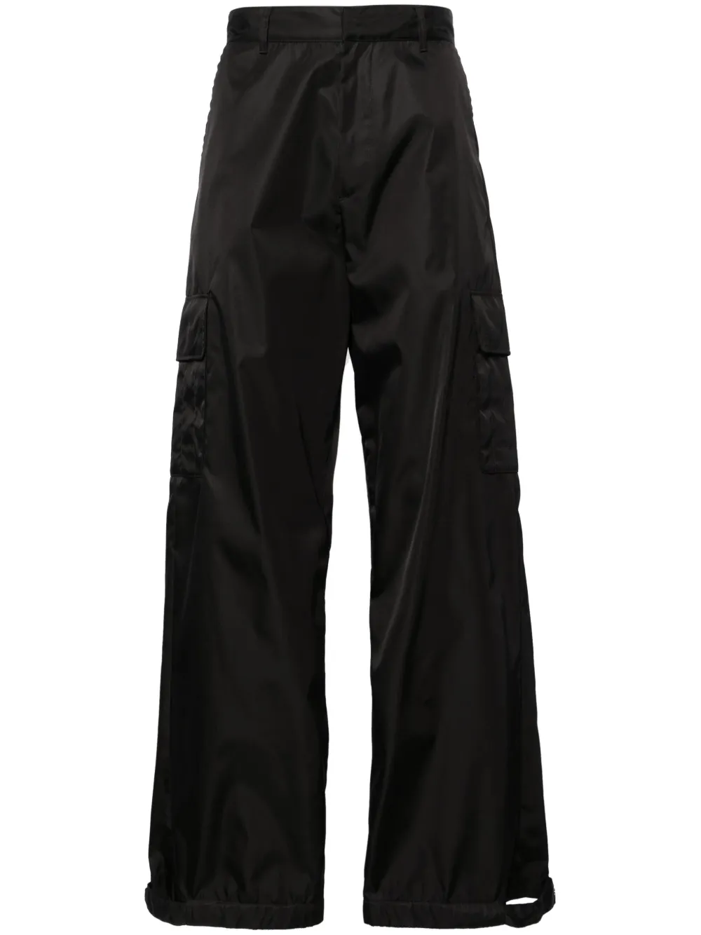 Широкие брюки карго OFF-WHITE, черный
Широкие брюки карго OFF-WHITE, черный
